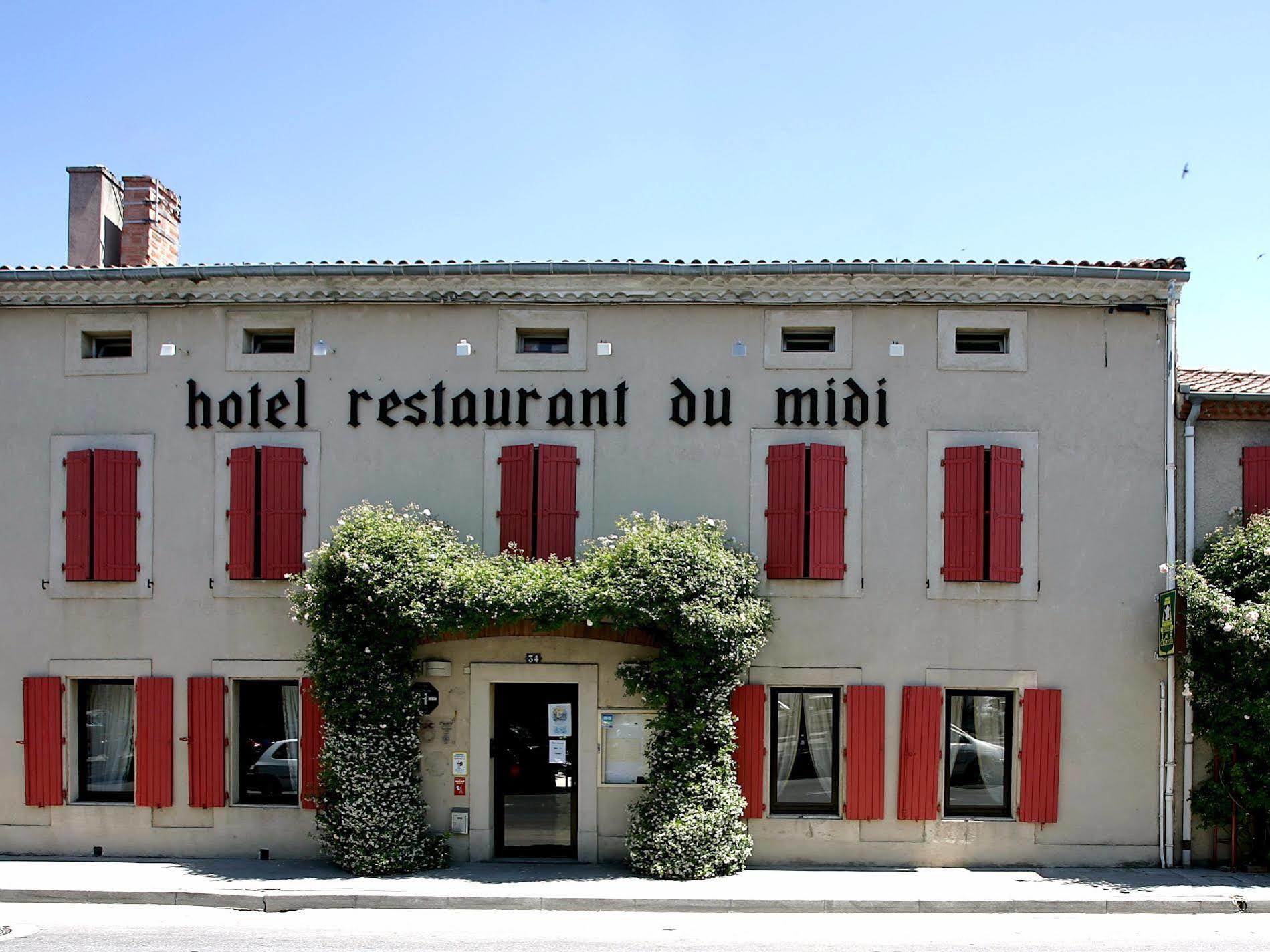 Logis Hotels - Hotel Restaurant Du Midi 勒韦 外观 照片