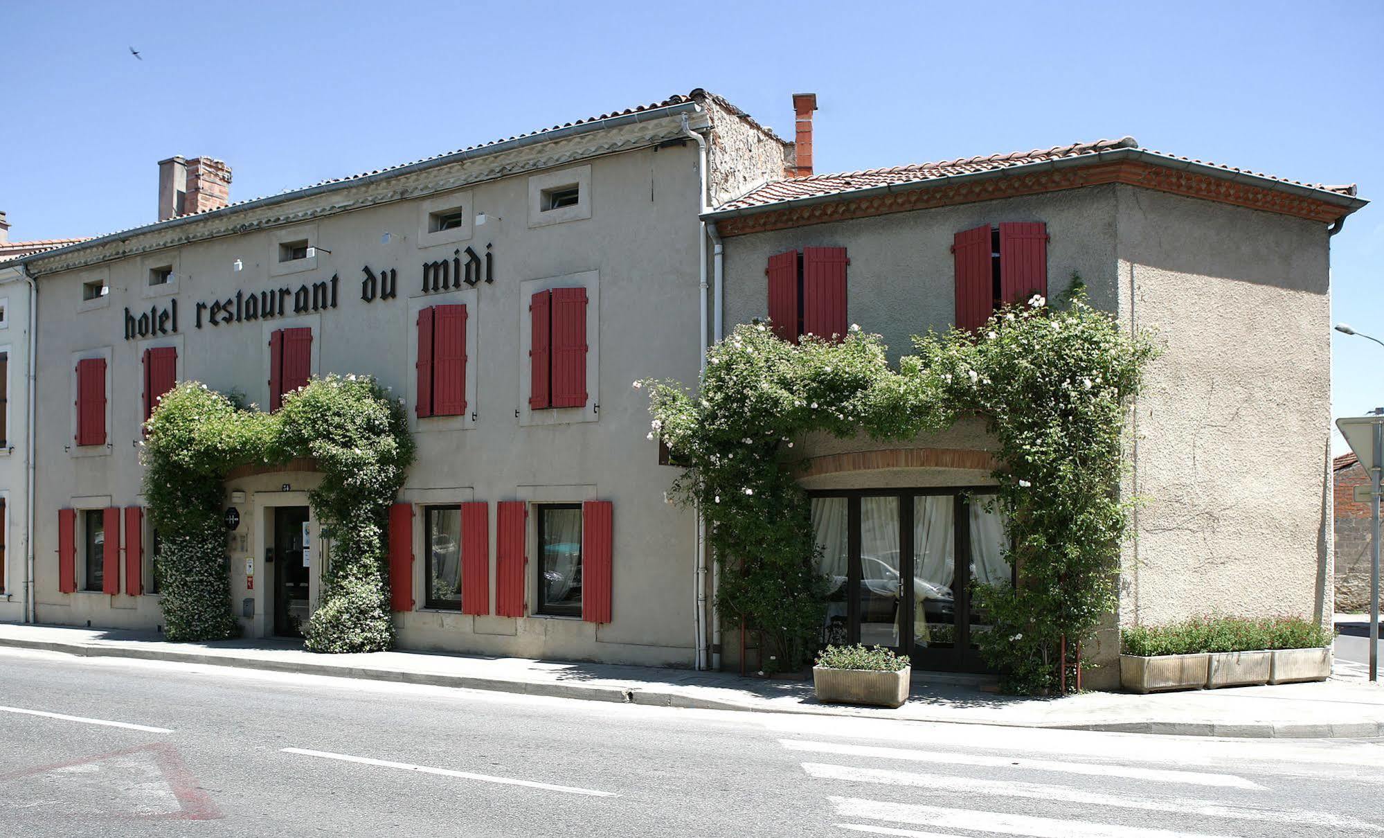 Logis Hotels - Hotel Restaurant Du Midi 勒韦 外观 照片