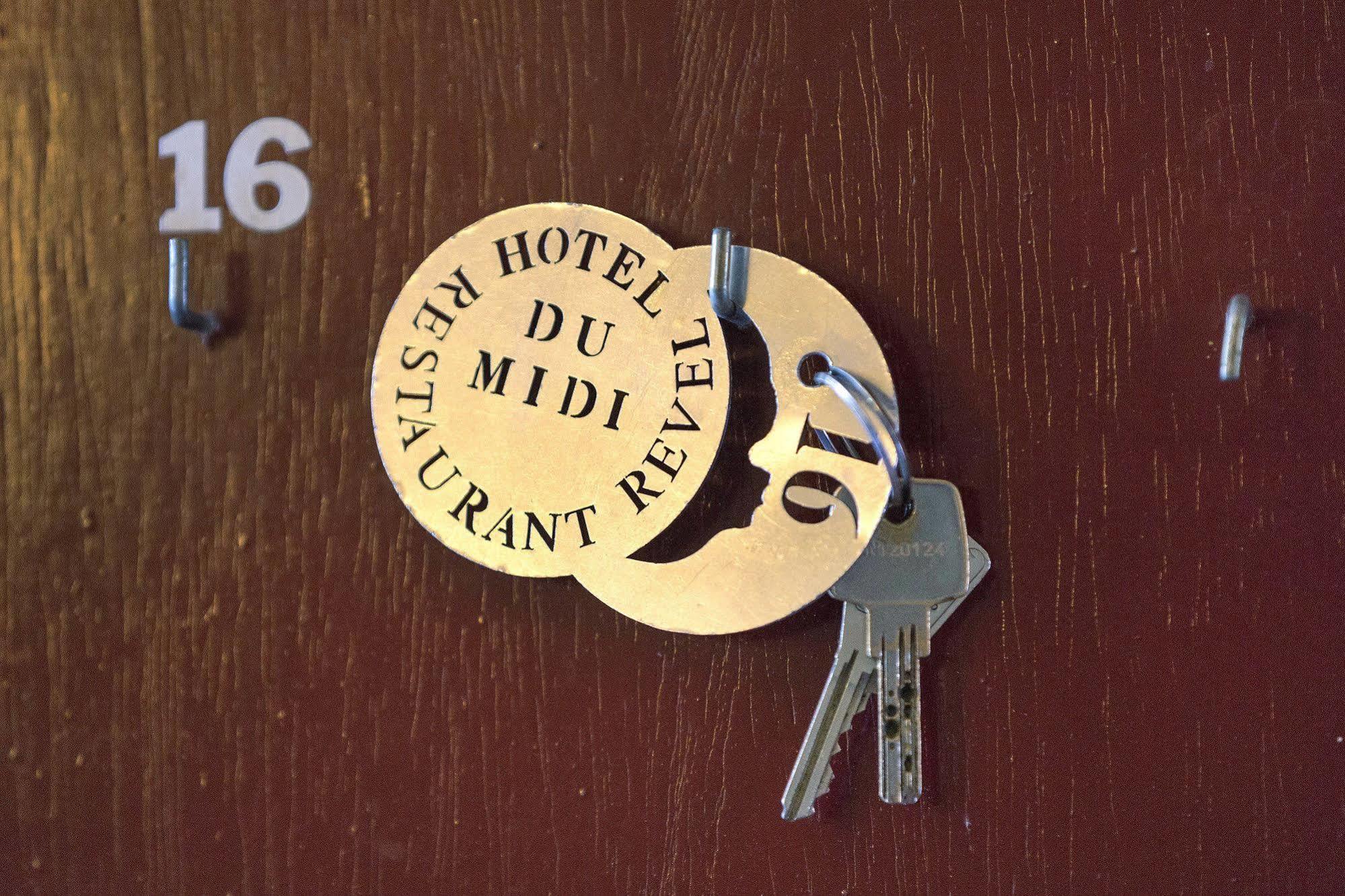 Logis Hotels - Hotel Restaurant Du Midi 勒韦 外观 照片